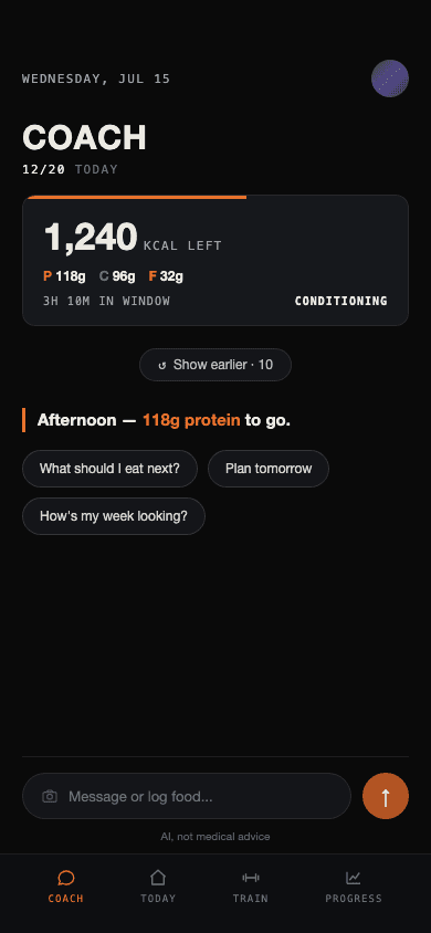 rippd — AI fitness coach app by Guy Dahan